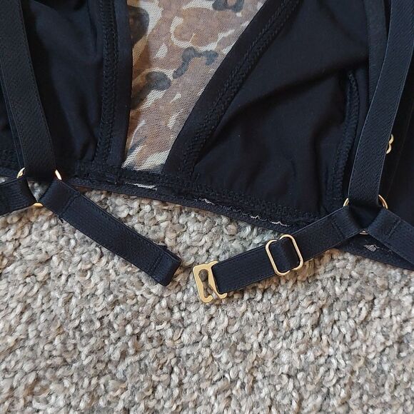 New With Tags La Senza‎ Size Medium Layered Unlined Bralette - Picture 6 of 12